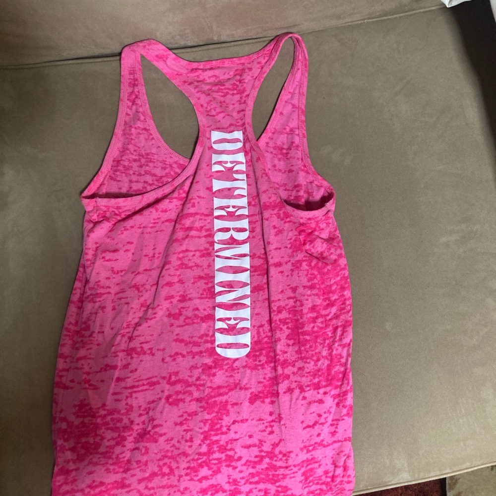 DETERMINED Pink Tank